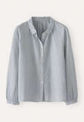 Striped blouse, Ecru blue, webstill