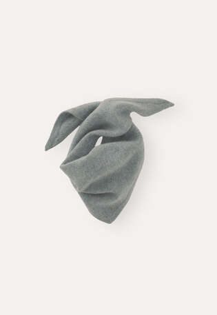 Triangle scarf, Lagoon, webstill