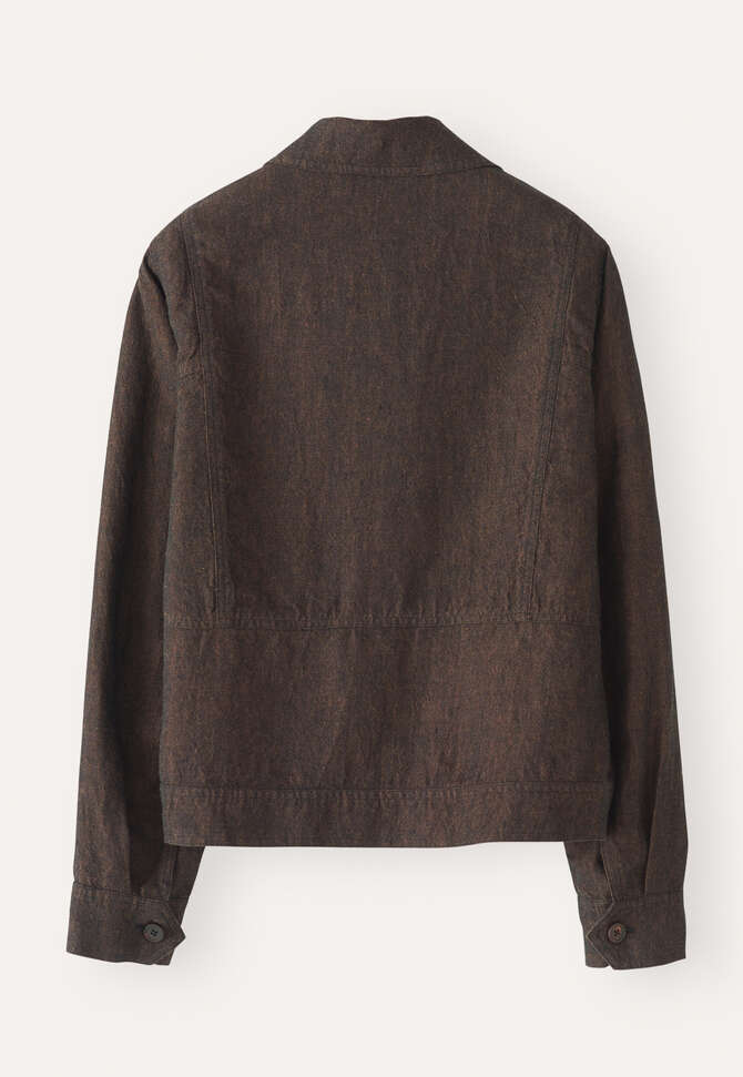 Boxy jacket, Black rust, completeTheLook