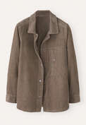 Cord overshirt, Soft mink, webstill