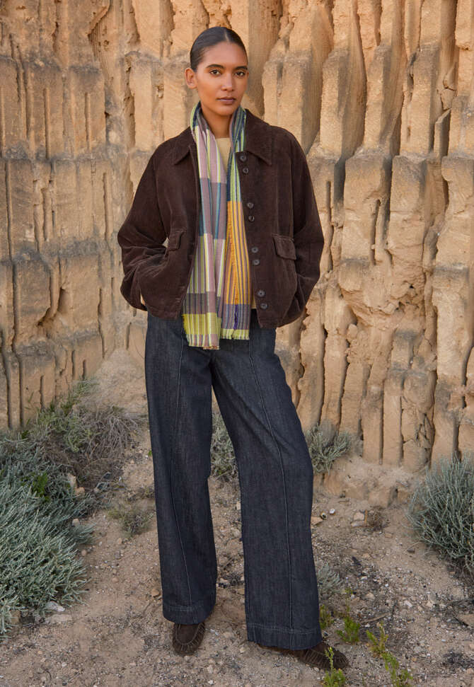 Boat-neck sweater, Pale corn, completeTheLook