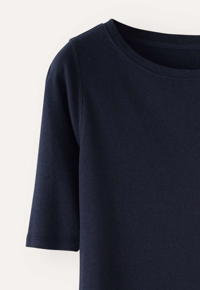 Ribbed jersey top, Ink, completeTheLook