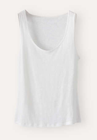 Simple vest, White, webstill