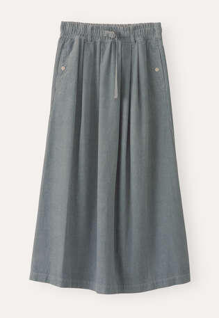 Pull-on skirt, Duck-egg blue, webstill