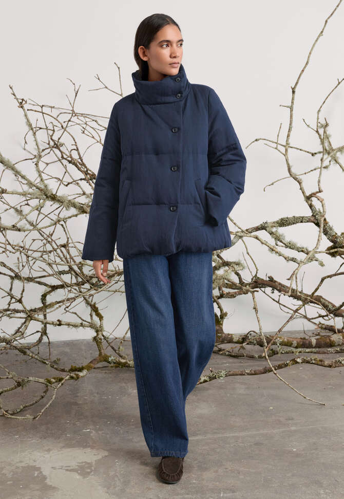 Straight-leg jeans, Dark mid wash, completeTheLook