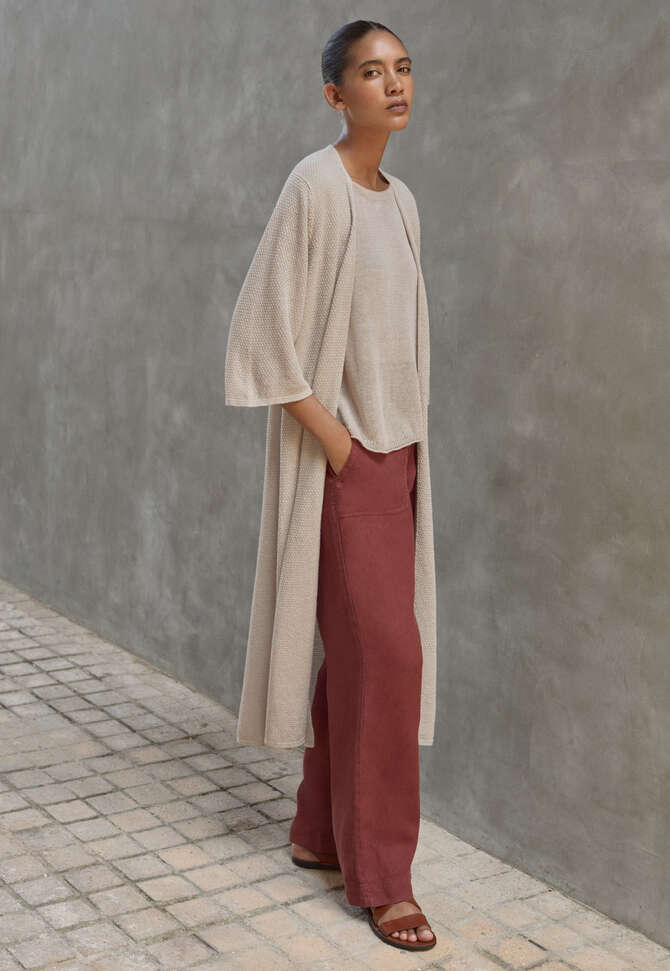 Edge-to-edge cardigan, Natural, completeTheLook