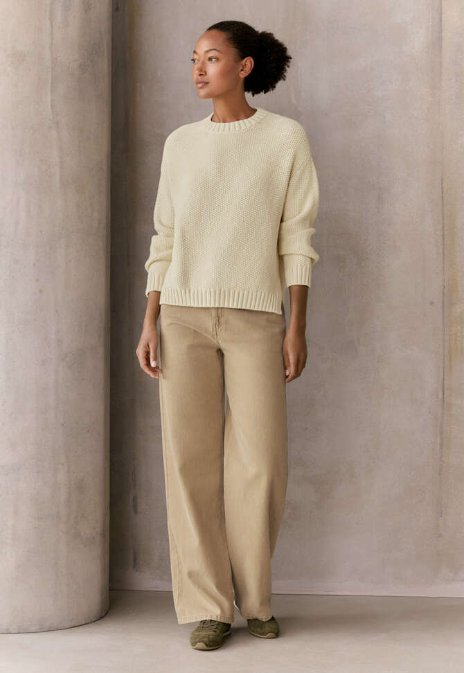 Straight-leg jeans, Washed stone, completeTheLook