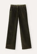 Wide-leg trousers, Brown khaki, webstill