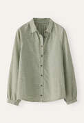 Checked shirt, Forest cream, webstill