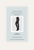 Semi-sheer tights, Nearly black, webstill
