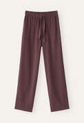 Elasticated trousers, Dark mulberry, webstill