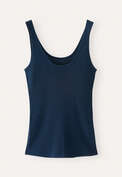 Knitted vest, Dark petrol, webstill