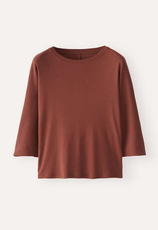 Dolman sleeve top, Dark copper, webstill
