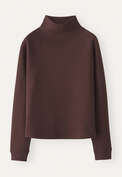Funnel-neck sweatshirt, Port, webstill