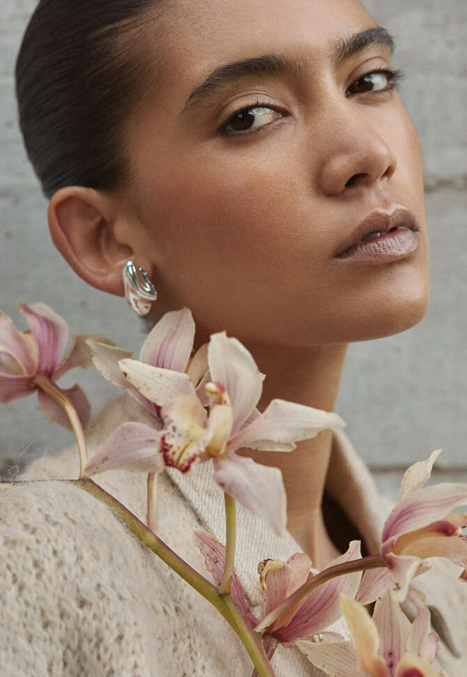 Earrings, Silver, completeTheLook