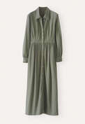 Long shirtdress, Khaki green, webstill