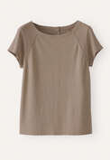 Raglan-sleeve top, Taupe, webstill