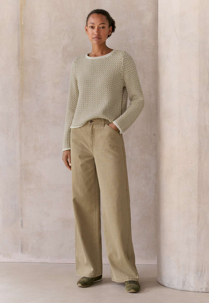 Straight-leg jeans, Dark olive, completeTheLook