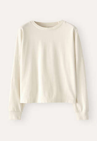 Jersey sweatshirt, Parchment, webstill