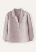 Collared sweater, Pale lavender, webstill