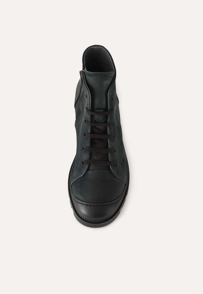Lace-up boots, Dark teal, completeTheLook