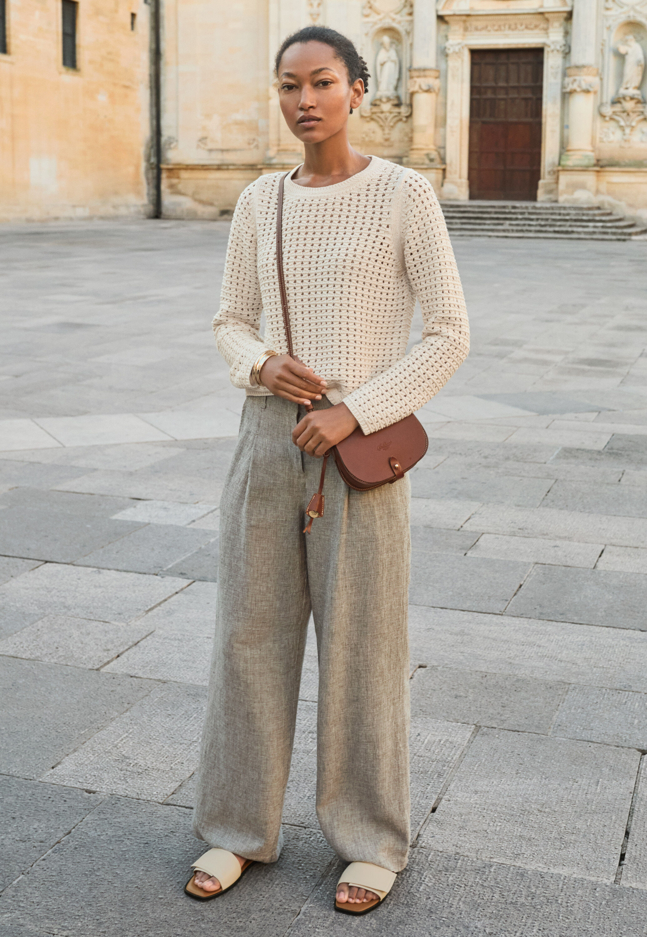 Crochet sweater