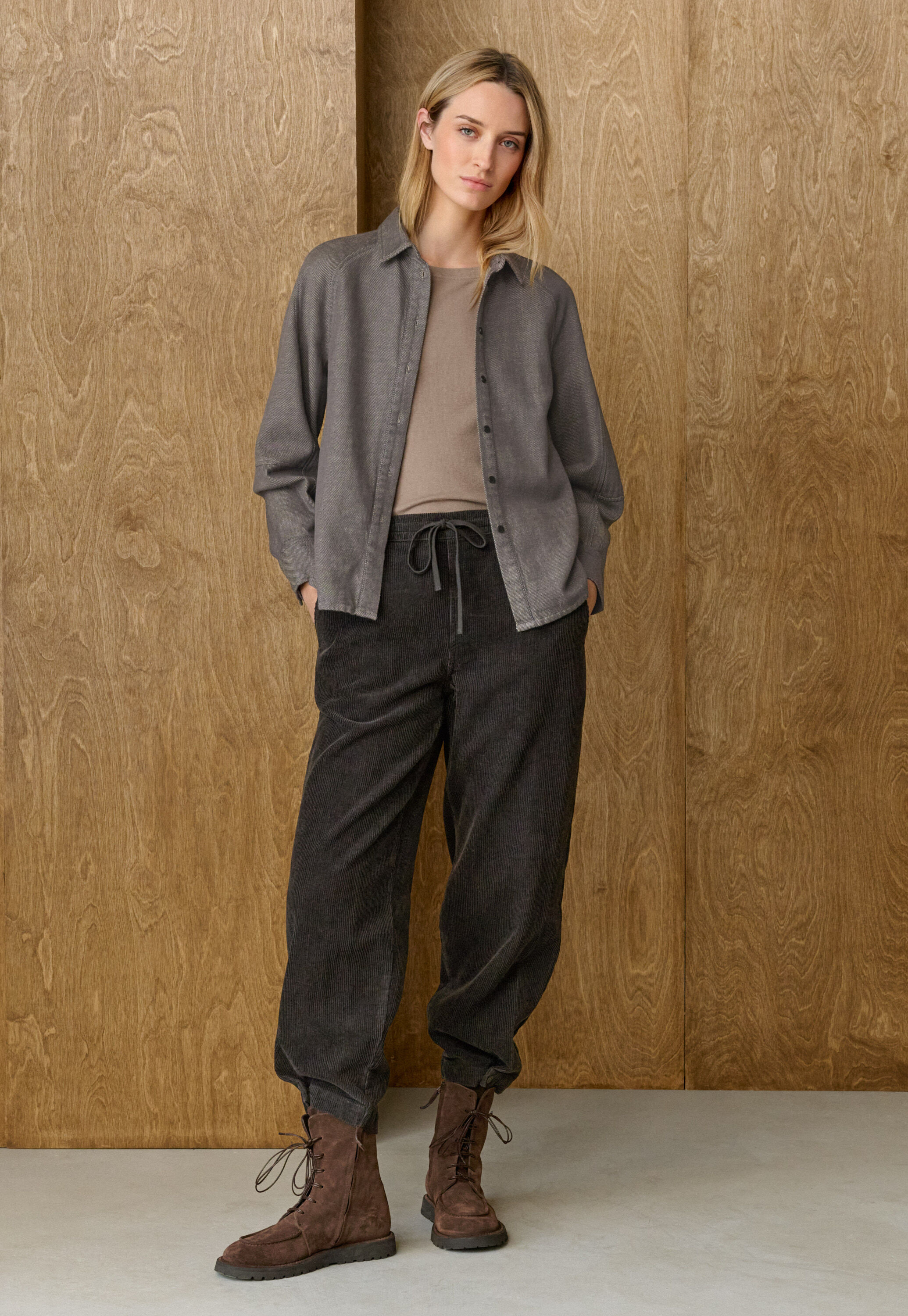Button-through dress