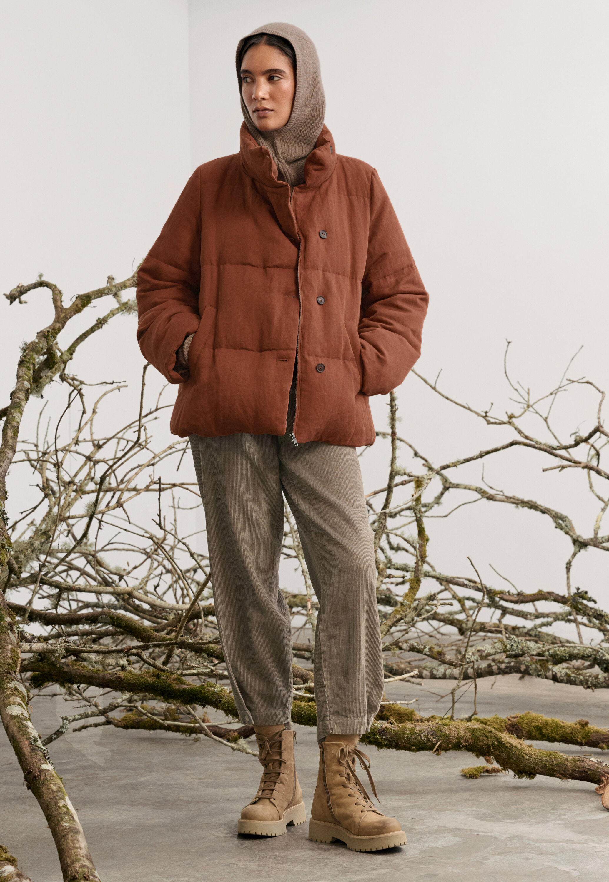 Tapered trousers