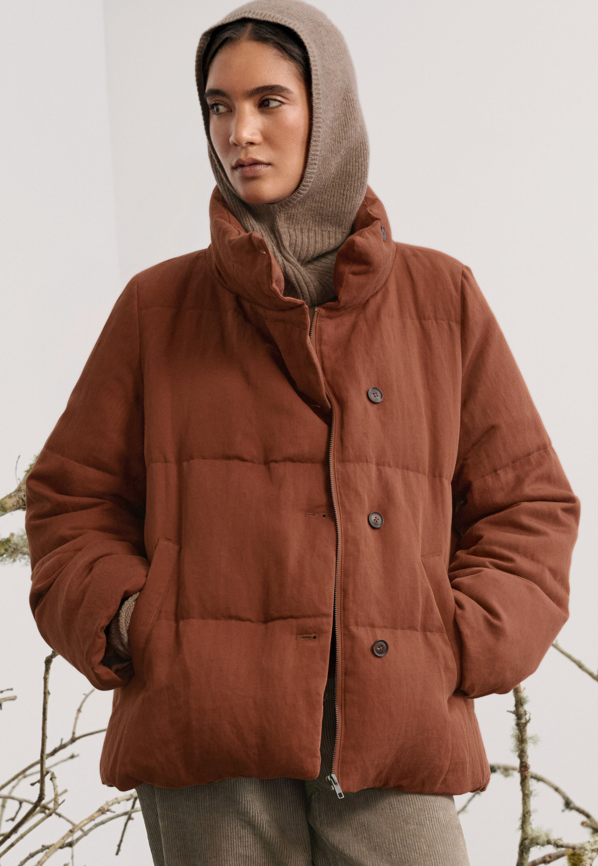 Hooded snood