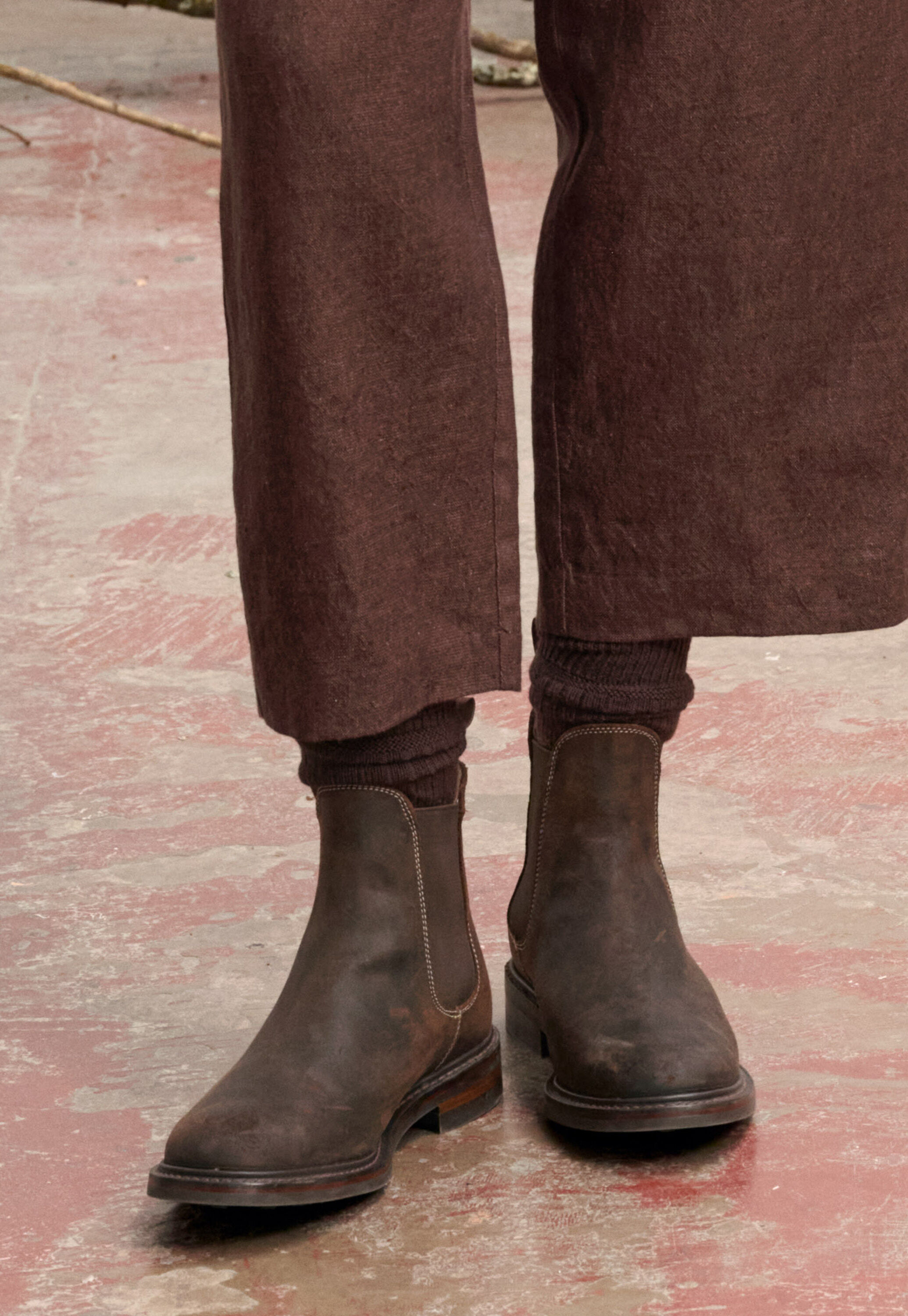 Ribbed socks