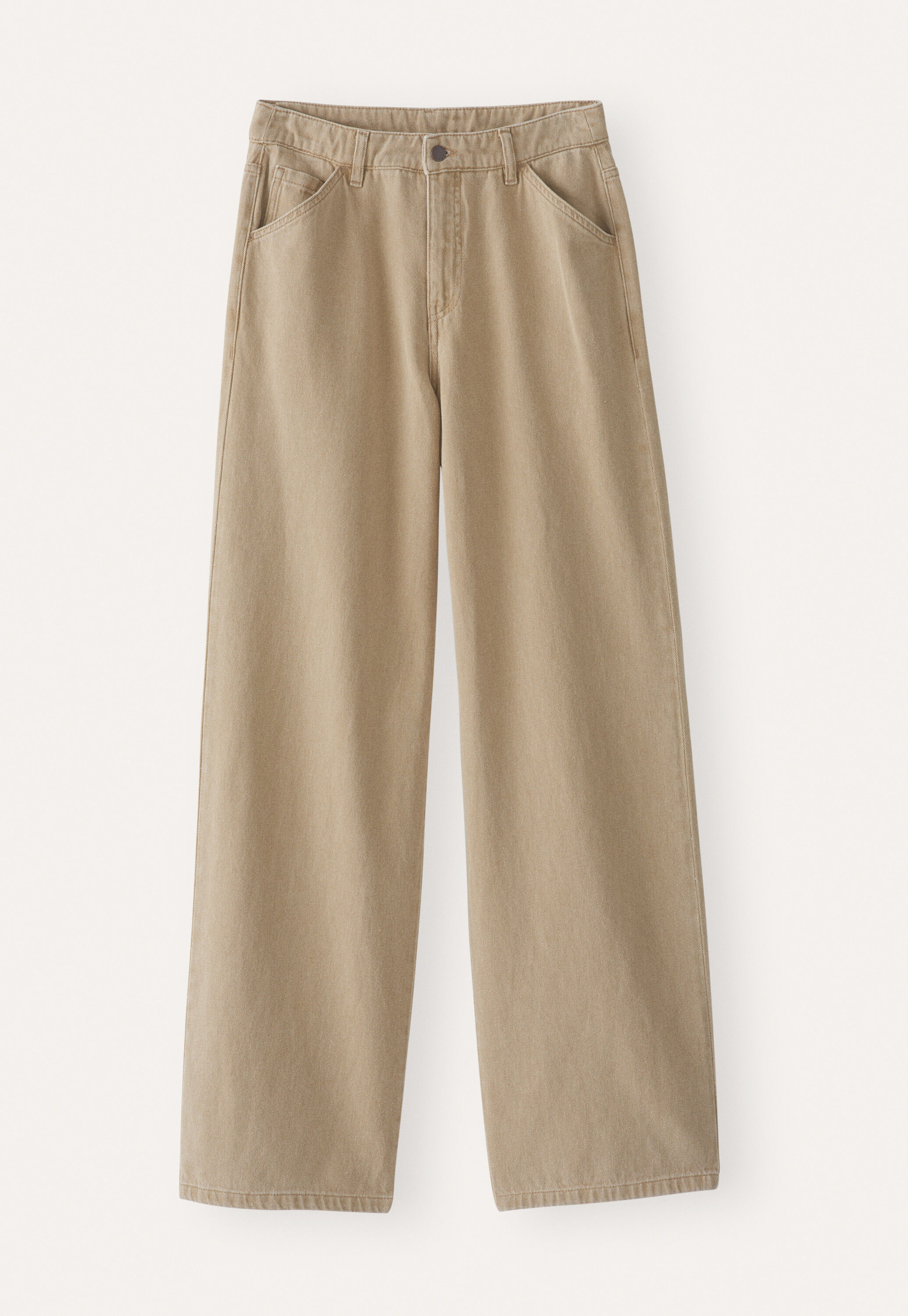 Straight-leg jeans