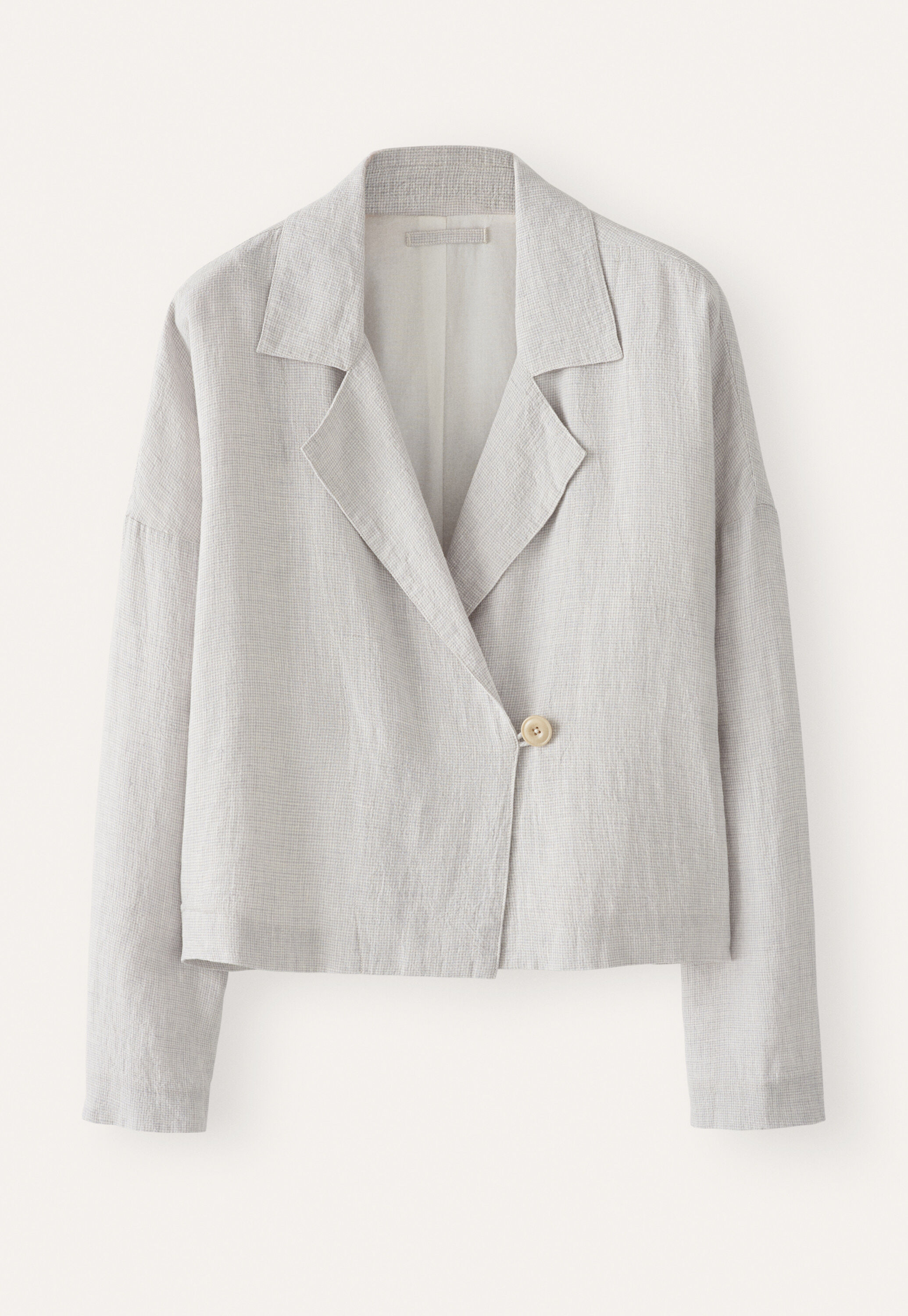 Wide-collar jacket